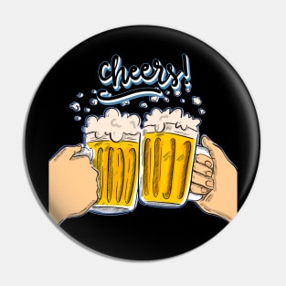 i need to cheers,beer funny t-shirt Pin