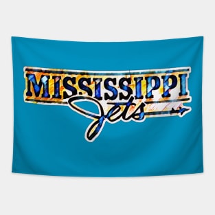 Mississippi Jets Basketball Tapestry