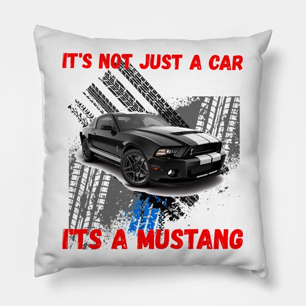 MUSTANG Pillow by equiliser