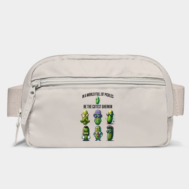 In A World Full of Pickles, Be The Cutest Gherkin design by Luxinda
