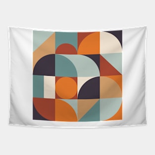 Bauhaus Inspired Pattern Tapestry