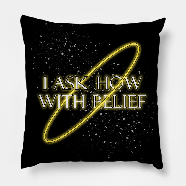 I ask how with belief Pillow by ownedandloved