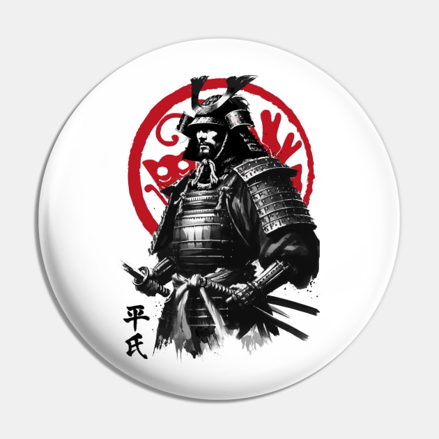 Samurai clan Taira Pin by DrMonekers