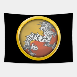 Bhutan State Flag Tapestry