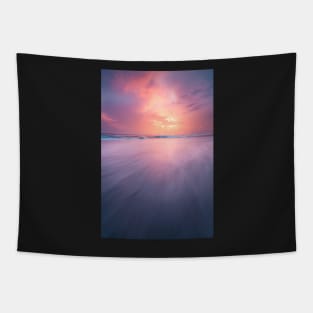 Dreamy sunset beach Tapestry