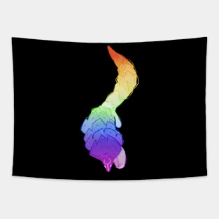 Gay Pangolin Pride Tapestry