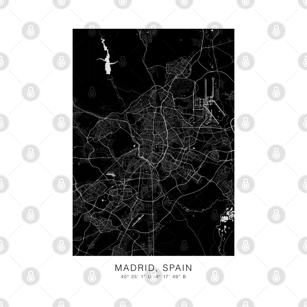 madrid wall decor poster by Genetics art