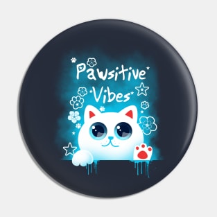 Pawsitive vibes Pin