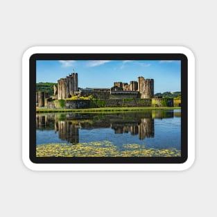 The Towers Of Caerphilly Castle Magnet