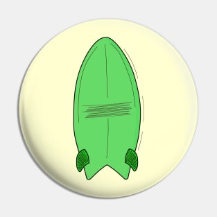 Vintage Surfboard Pin