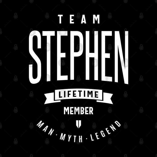 Team Stephen Gift Ideas Men's Name by cidolopez