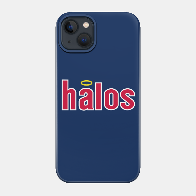 Halos - Navy - Angels - Phone Case