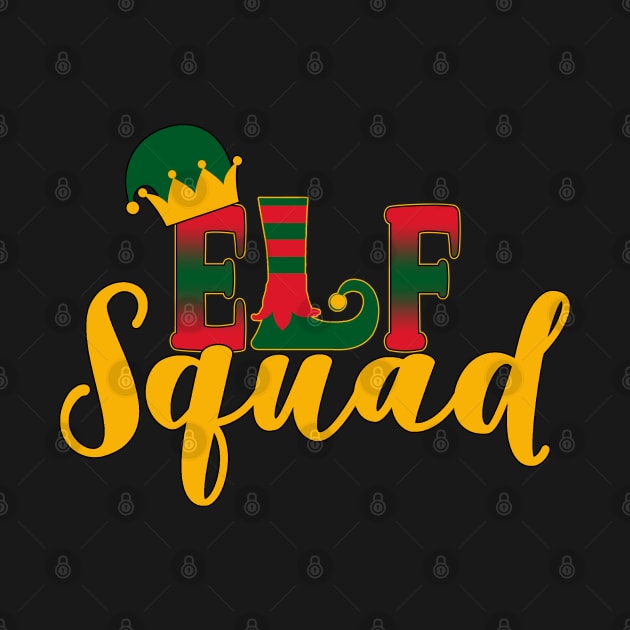 Elf Squad Christmas Humor by TLSDesigns