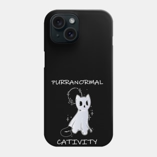 funny halloween cat, cute cat lovers Phone Case