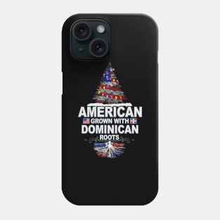 Christmas Tree  American Grown With Dominican Roots - Gift for Dominican From Dominican Republic Phone Case