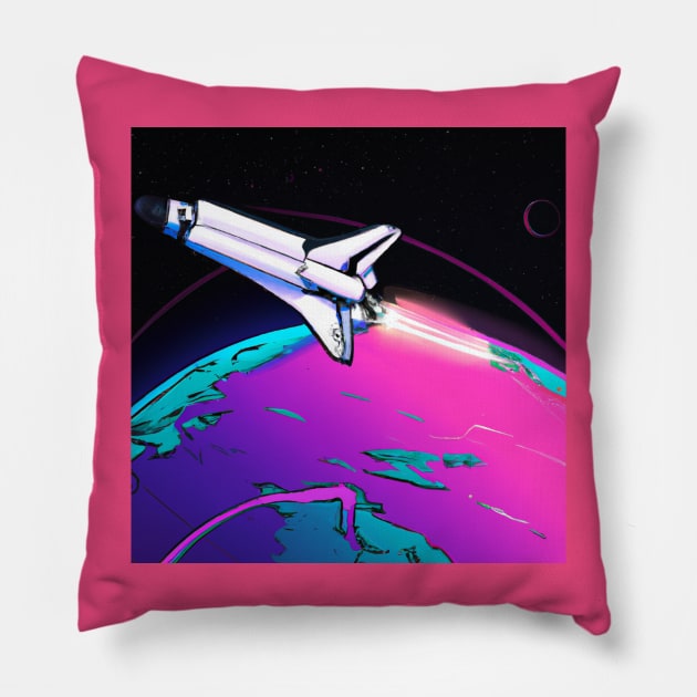 Space Shuttle Pillow by Starbase79