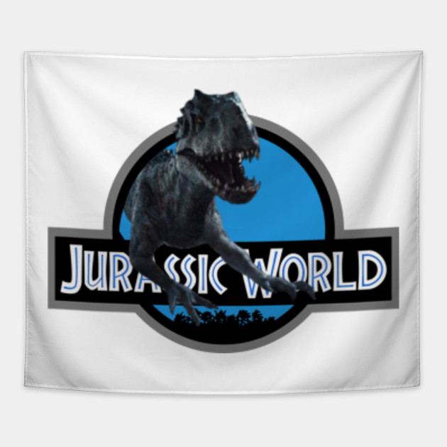 Jurassic World Fallen Kingdom Logo Jurassic World Tapestry Teepublic 