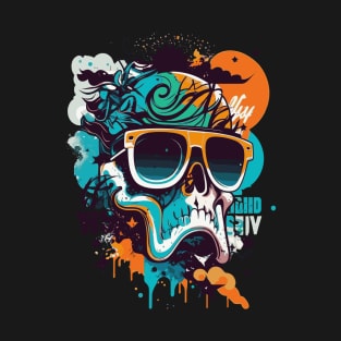 Retro Skull Shades T-Shirt