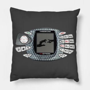 retro vintage gamers smartphone photography Pillow