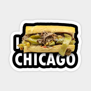 I Love Chicago (Italian Beef) Magnet