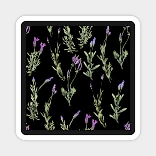 Watercolor lavander Magnet