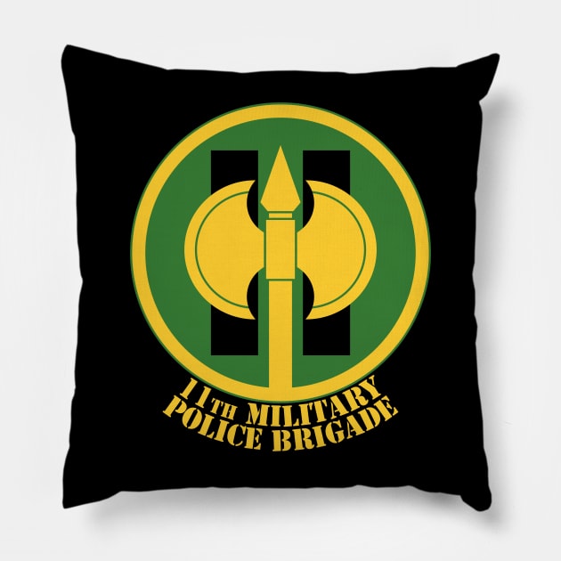 11th Military Police Brigade Pillow by MBK