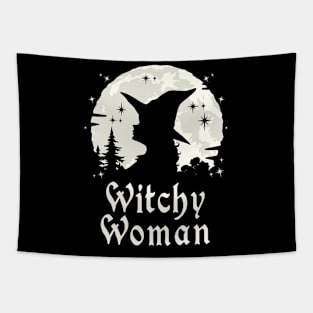 Wicca Witchcraft - Witchy Woman Tapestry