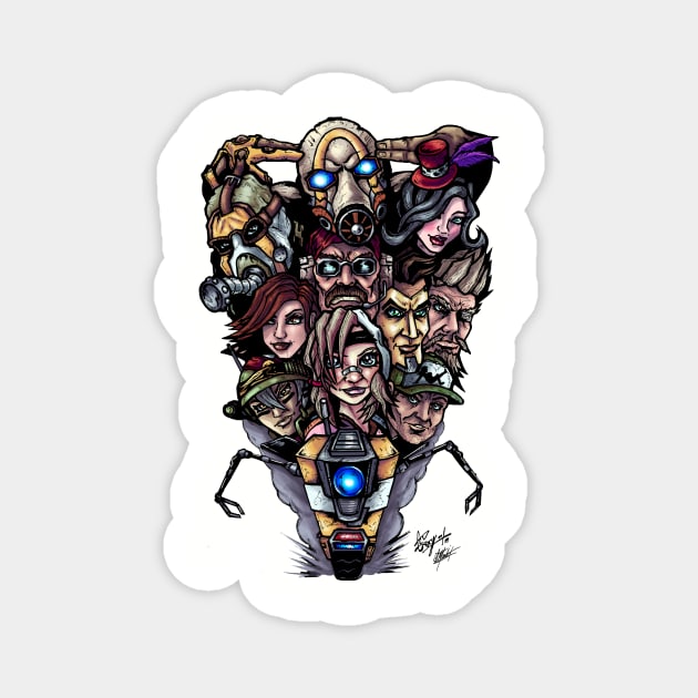 Borderlands Magnet by ArtofOldSchool