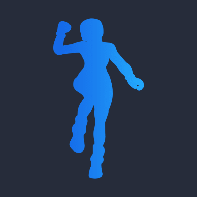 Hype Dance Outline (Blue) by Graograman