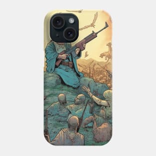 Jesus Christ, Zombie Slayer Phone Case