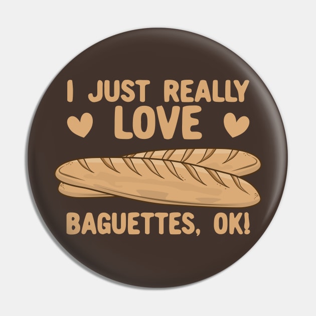 I Just Really Love Baguettes, OK! Pin by KawaiinDoodle