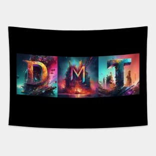 DMT Typography Art Tapestry