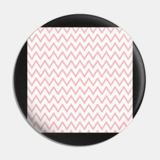 Pink Chevron Pattern Pin