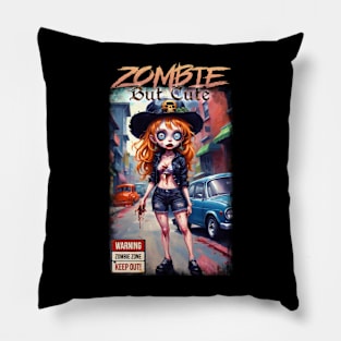 Zombie But Cute 04 Pillow