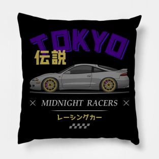 Tuner Silver Eclipse 2GA JDM Pillow