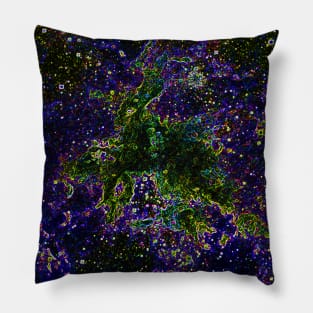 Black Panther Art - Glowing Edges 240 Pillow