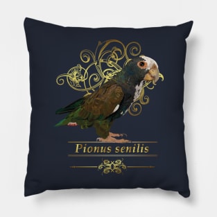 senile parrot Pillow