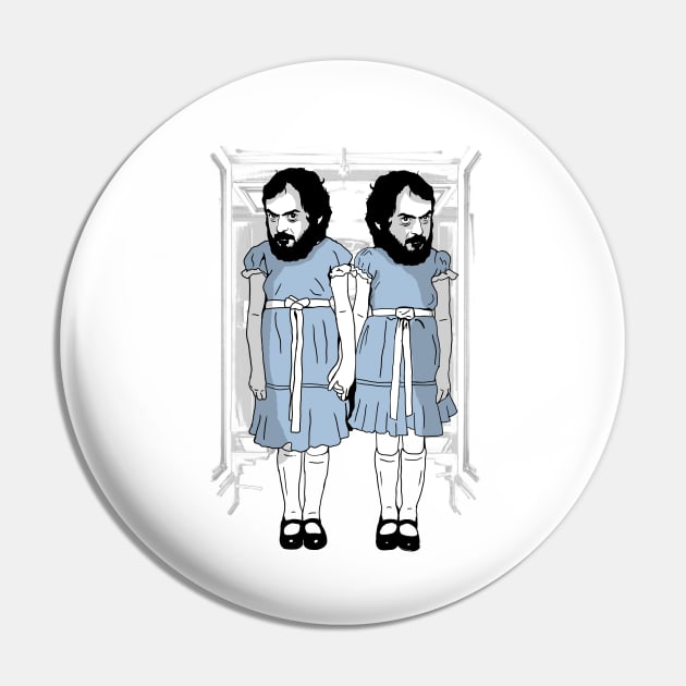 Kubrick Twins Pin by Huddie