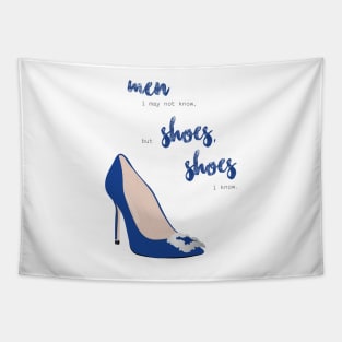 Shoes are a Girl's Best Friend Tapestry