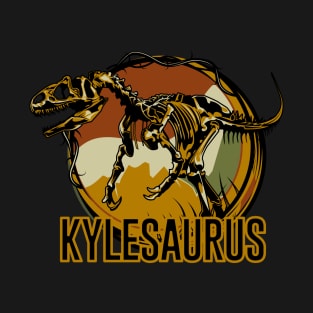Kyleosaurus Kyle Dinosaur T-Rex T-Shirt