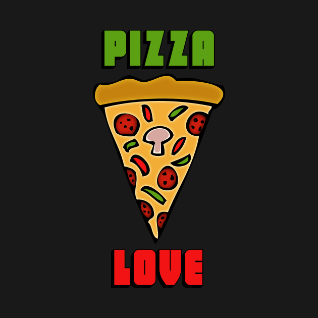 Pizza Love by RockettGraph1cs