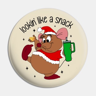 Lookin Like A Snack Gus Gus And The Cheese Christmas Pin