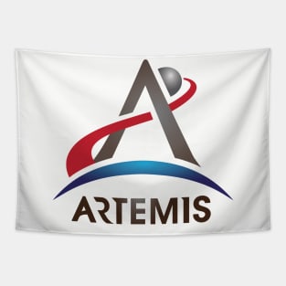 Artemis Program - First Woman on the Moon Tapestry