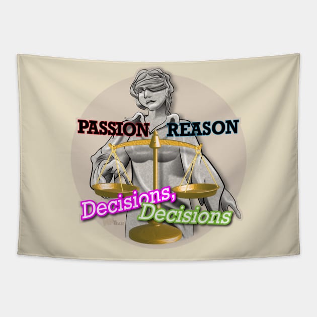 Justice Decision Tapestry by NN Tease