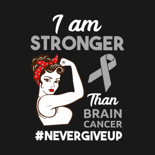 Brain Cancer Glioblastoma Awareness design T-Shirt