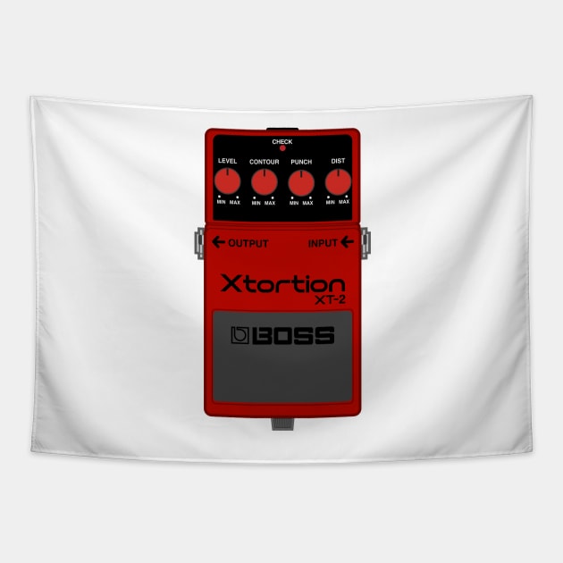 Boss XT-2 Xtortion Guitar Effect Pedal Tapestry by conform