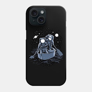 Sailing Across the Galaxy Phone Case