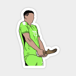 Emiliano Martinez Funny Celebration Magnet