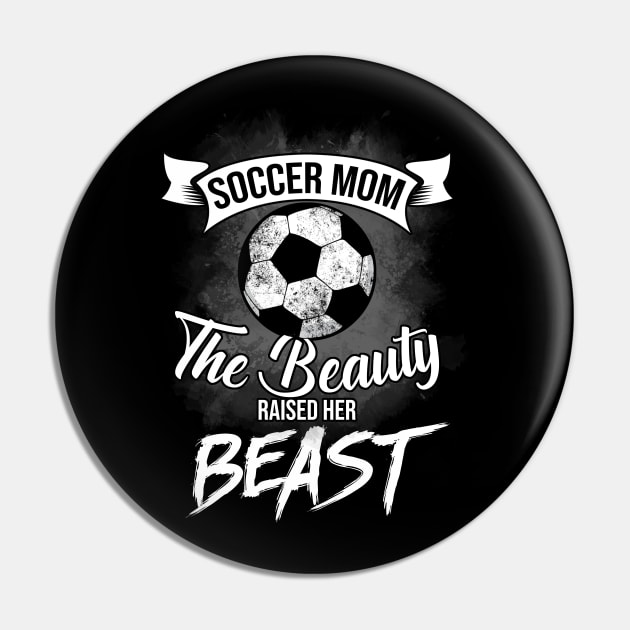 Soccer Mom Funny Gift Pin by lateefo
