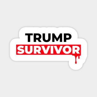 Trump Survivor Magnet